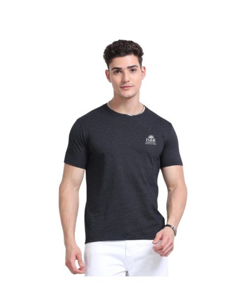 Greys&Blues Men's Eco Blend Round Neck T-Shirt- Dark Grey