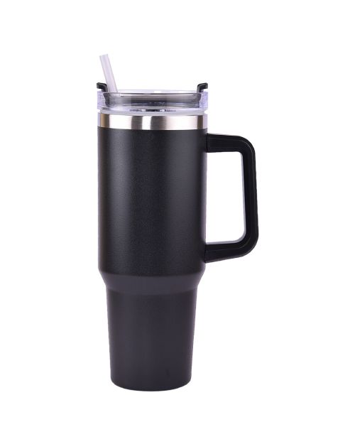 Hydra Stainless Steel Mug- Black- 1200ml