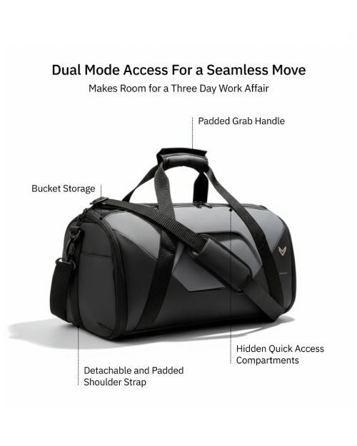 Vantora allure executive bag - Grey - 50 L