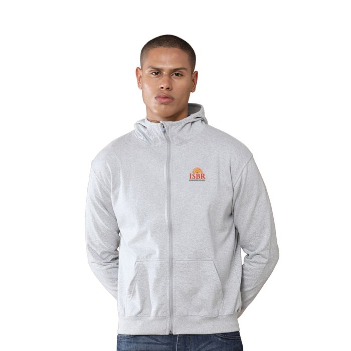 Greys&Blues Rocky Hoodie with Zip- Grey