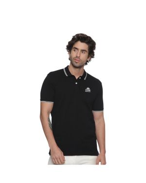 Allen Solly Polo T-shirt Men- Black
