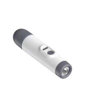 Fuzo RayLax Rechargeable Torch with Massager-500mAh- White