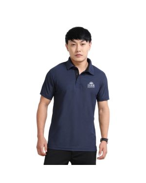 Greys&Blues AeroPiq Polo Tshirt- Navy Blue