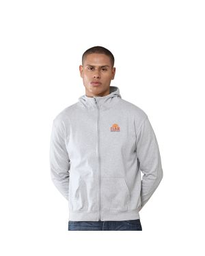 Greys&Blues Rocky Hoodie with Zip- Grey